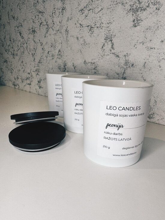 Sojas vaska svece White Matt